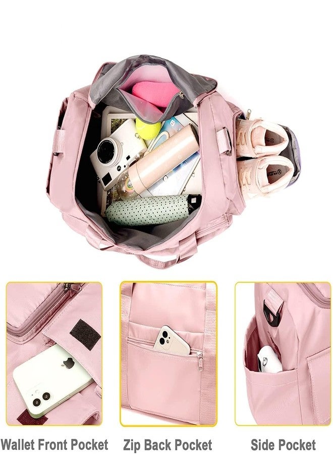 ABUDIT 6 Pocket Multipurpose Travel Bag Foldable Travel Duffle Lightweight Carry Luggage Bag for Traval Men and Women Handbag - Image 5
